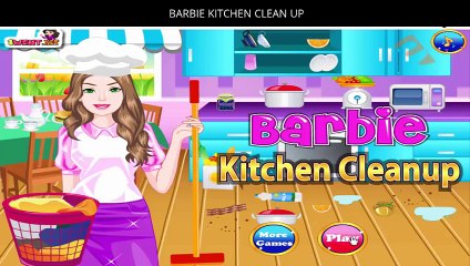 ▐ ╠╣Đ▐► BARBIE KITCHEN CLEAN UP ► BARBIE SURFING DAY GAME ►7