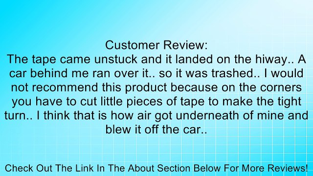 Auto Ventshade 77002 Windflector 34.5 Sunroof Wind Deflector Review