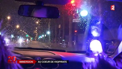 Le quotidien des policiers pendant le plan Vigipirate "alerte attentat"