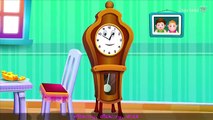 Hickory Dickory Dock Nursery Rhyme With Lyrics - Cartoon Animation Rhymes & Songs for Children
