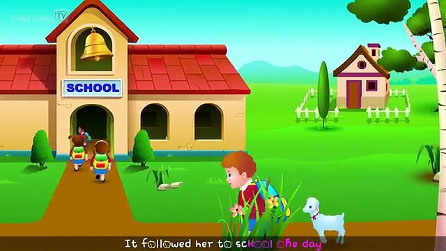 Mary Had A Little Lamb Nursery Rhyme With Lyrics - Cartoon Animation Rhymes & Songs for Children