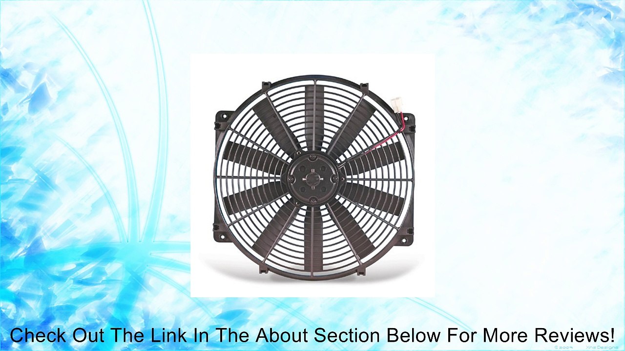 Flex-a-lite 112 Black 12" Trimline Electric Fan (reversible) Review