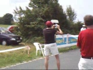 Course cycliste à Domme