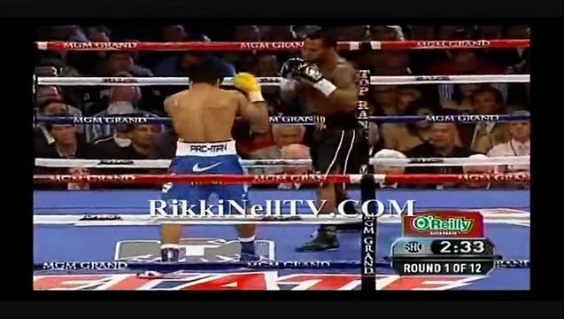 Manny Pacquiao vs Shane Mosley fight 1of 5