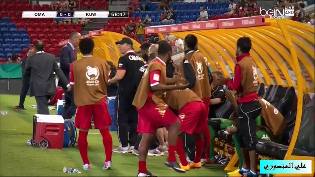 هدف عمان على الكويت - الجولة الثالثة من المجموعة الاولى - كاس اسيا 2015