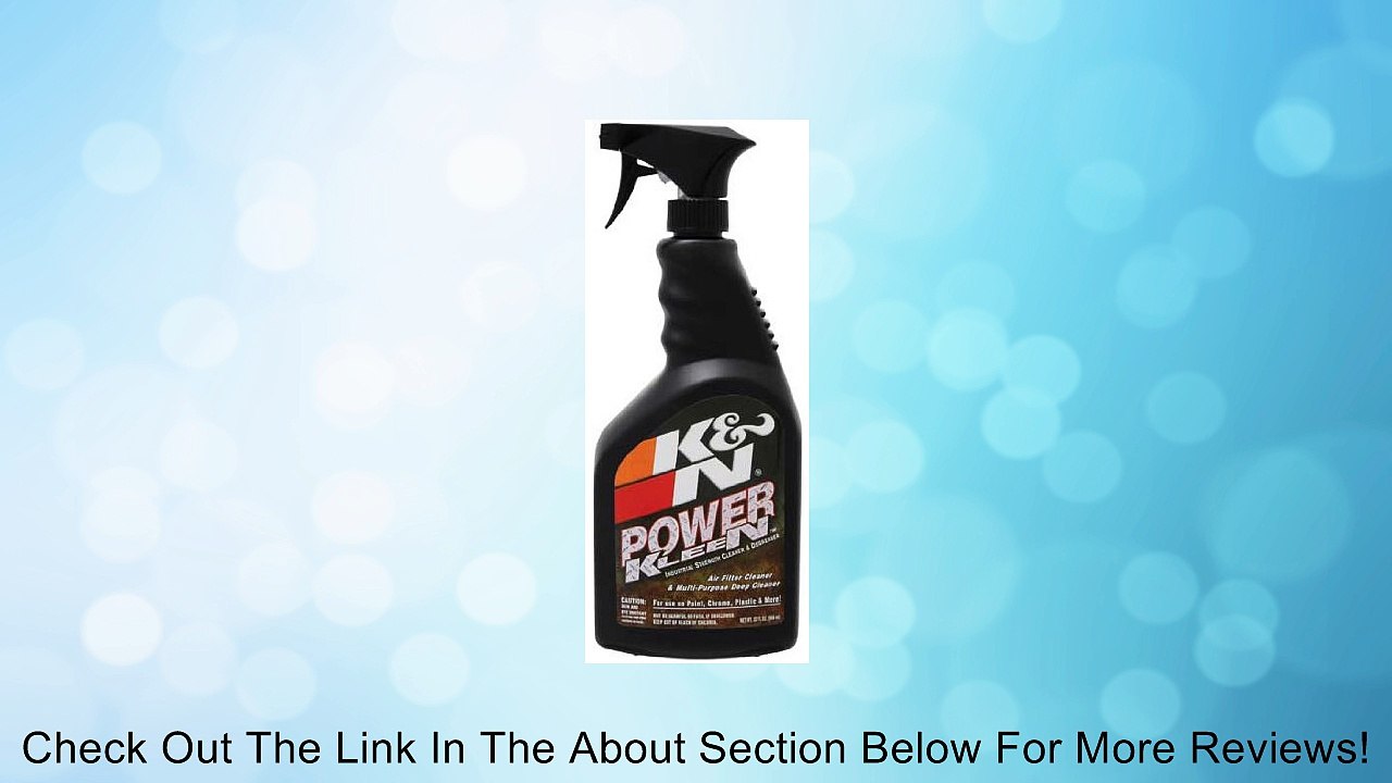 K&N 99-0621 Air Filter Cleaner and Degreaser - 32 oz. Trigger Sprayer Review
