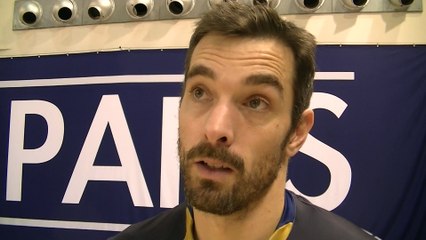 Réaction de Sébastien Frangolacci après la rencontre Paris Volley - Chaumont.