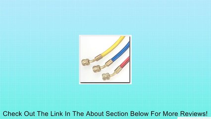 FJC 6327 Yellow 72" R12 Charging Hose Review