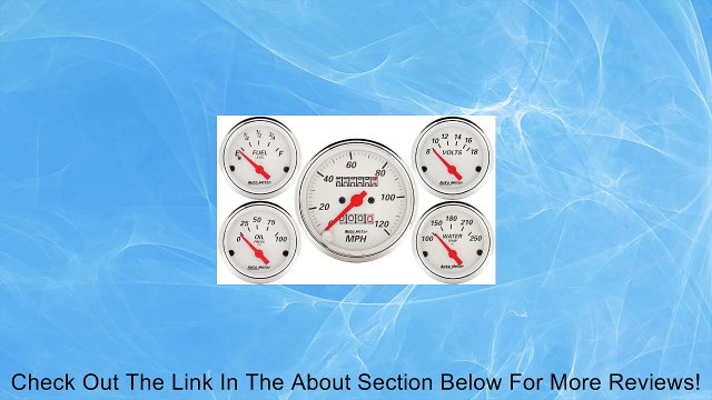 Auto Meter 1300 Arctic White Street Rod Kit Review