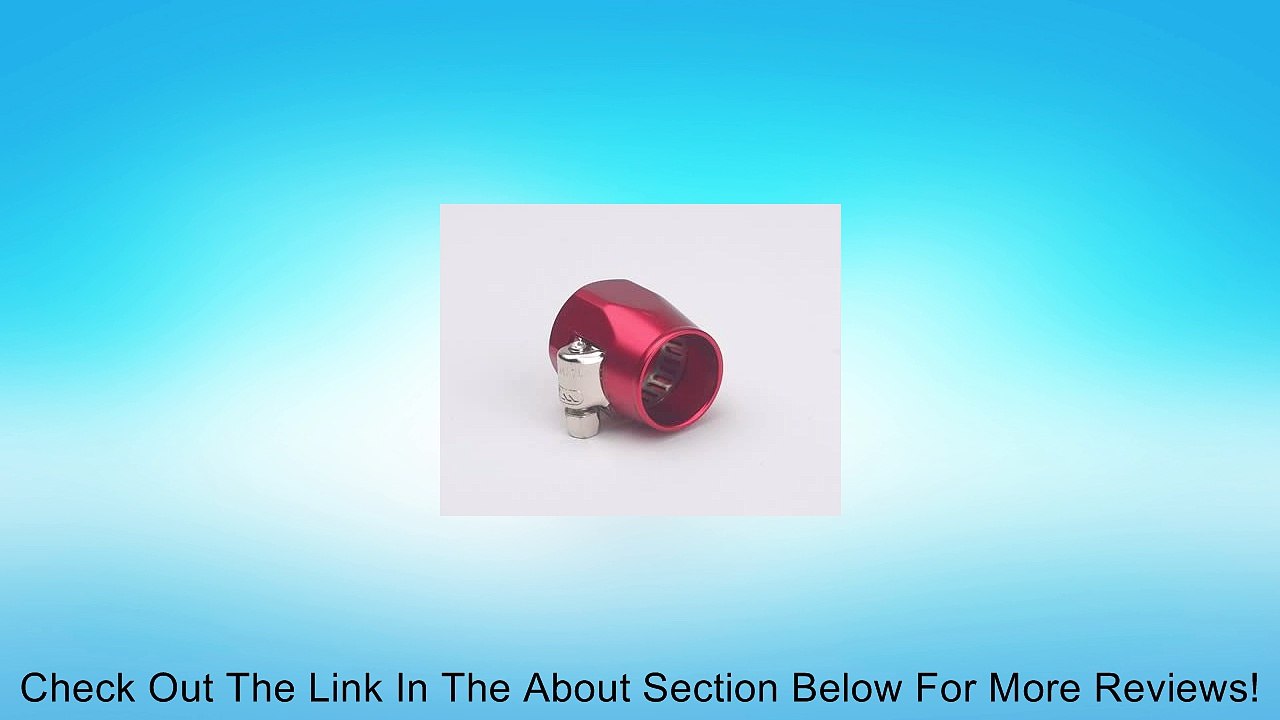 Earl's 900108 Econ-O-Fit Red Anodized Aluminum #8 Hose Clamp Review