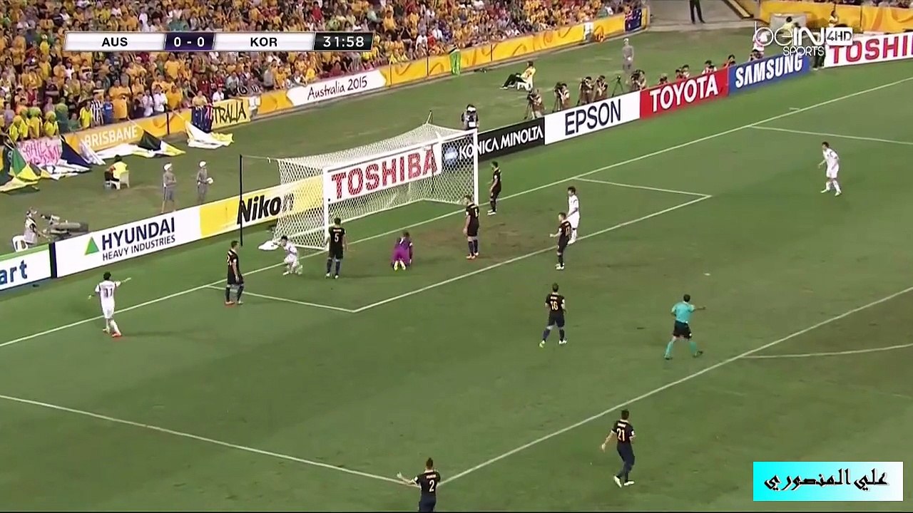 هدف كوريا الجنوبية على استراليا - الجولة الثالثة من المجموعة  الاولى - كاس اسيا 2015