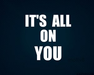 All on You - Jaret Grossman Inspirational Speech (Typography)