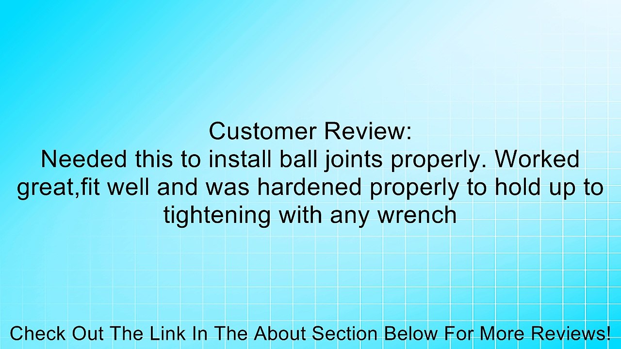 OTC 7080 Ball Joint Spanner Wrench Review