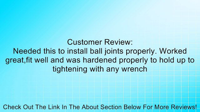 OTC 7080 Ball Joint Spanner Wrench Review