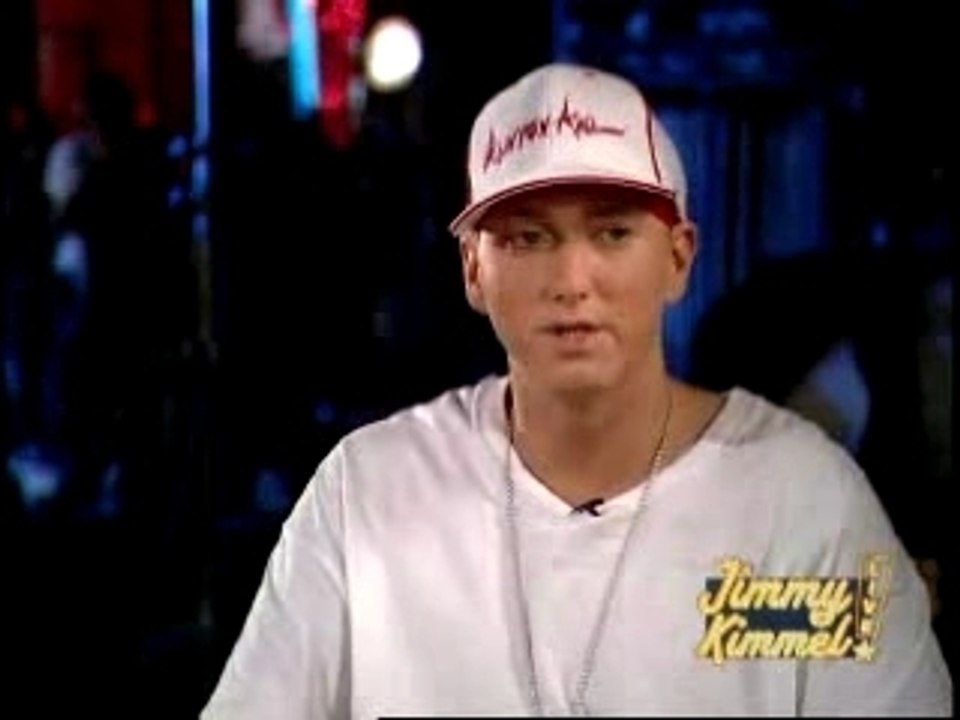 Eminemon Jimmy Kimmel tv show