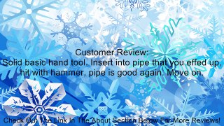 Lisle 32000 Pipe End Shaper Review