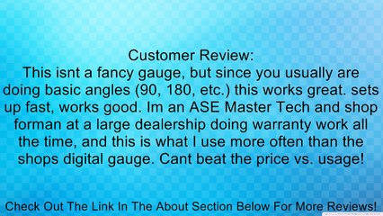 Lisle 28100 Torque Angle Meter Review