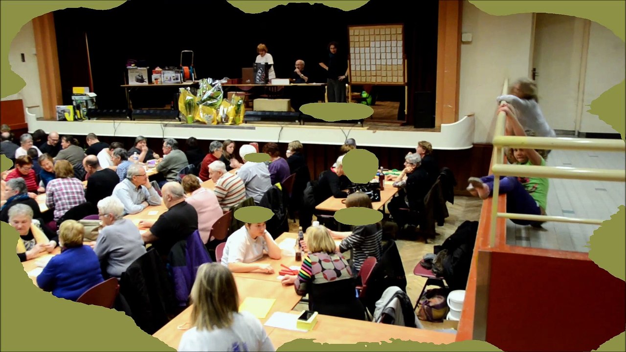 Loto du groupe folklorique. Pont-de-Vaux 17 janvier 2015.