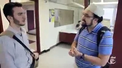 Christian young man Peter accepts Islam