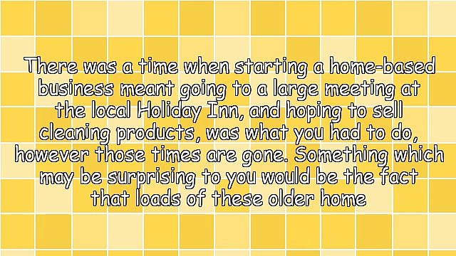 The World Wide Web Has Made It Easier For Folks To Realize Success In A Home Business