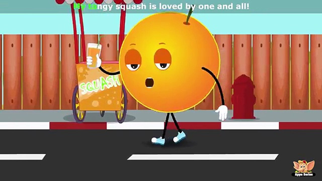 Orange - Fruit Rhyme