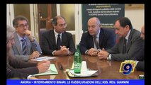 ANDRIA | Interramento binari, le rassicurazioni dell'assessore regionale Giannini