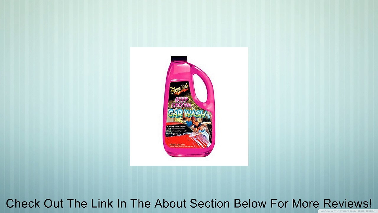 Meguiars G10464 64 Oz Deep Crystal Car Wash Review