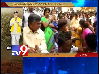 Chandrababu 18 km 'Padayatra' on NTR's death anniversary