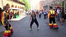 Limbo ples na ulici - skrivena kamera