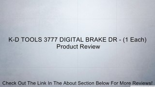 K-D TOOLS 3777 DIGITAL BRAKE DR - (1 Each) Review