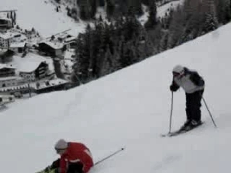 Ski accident