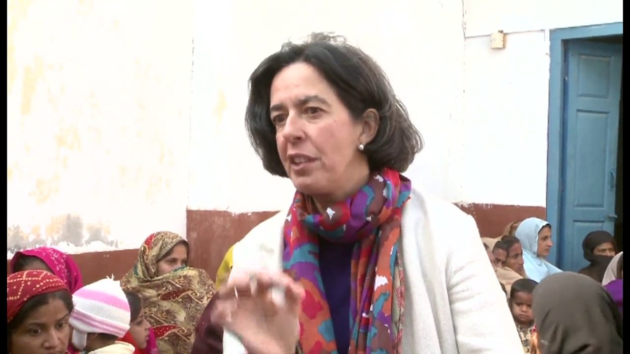 Exclusive interview in the interior of Sindh of the Country Director World Food Program for PTV World's 'Diplomatic Enclave with Omar Khalid Butt'...