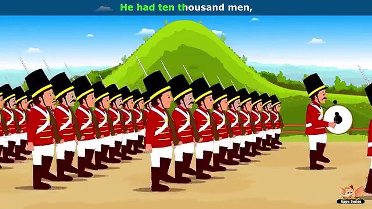 The Grand Old Duke of York – Nursery Rhyme with Keraoke.mp4