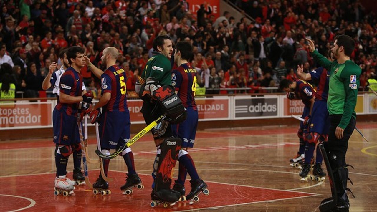 Benfica 1-3 FC Barcelona (Lliga Europea Hoquei patins 2014/15)