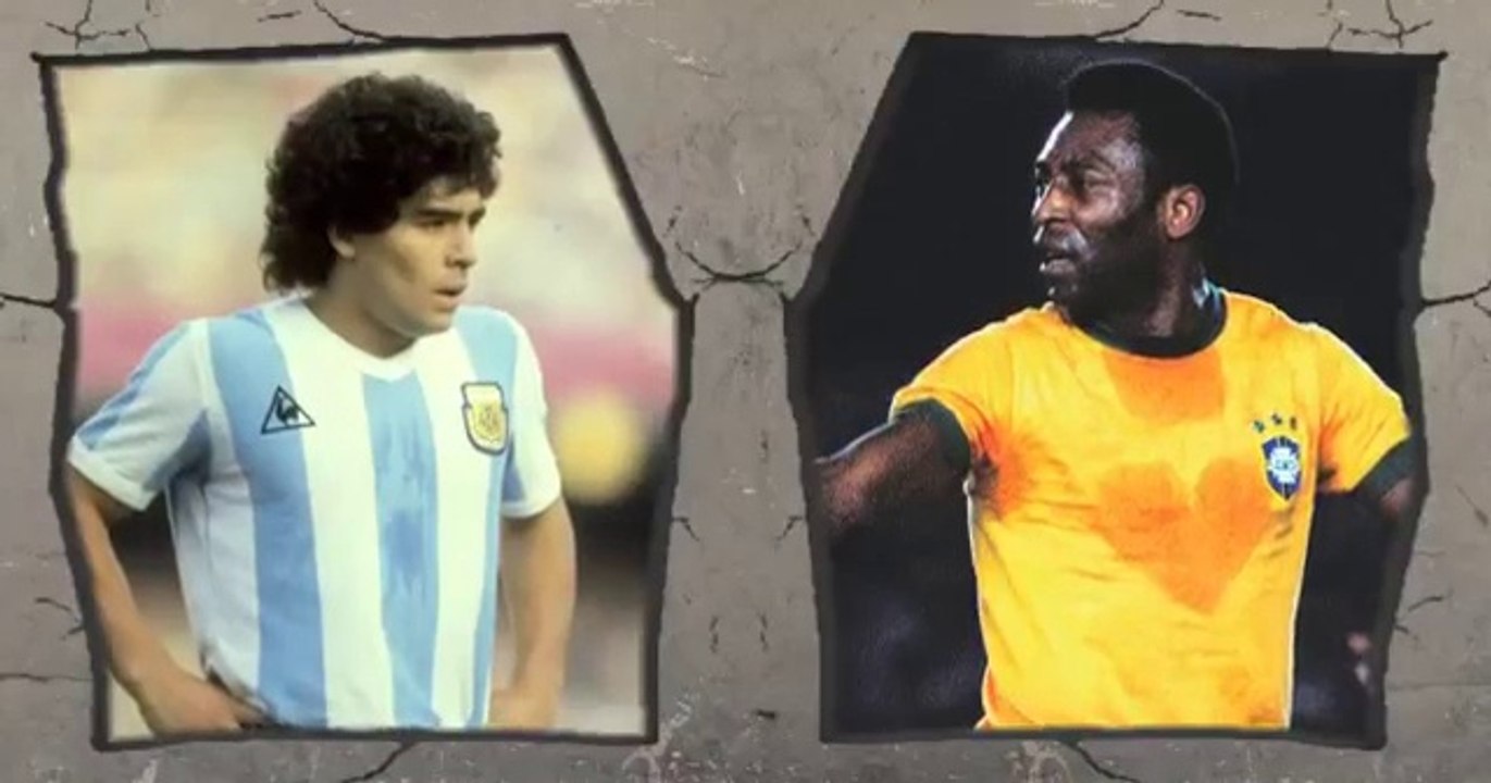 Pelé vs Maradona