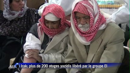 Irak: 200 otages yazidis libérés par le groupe EI