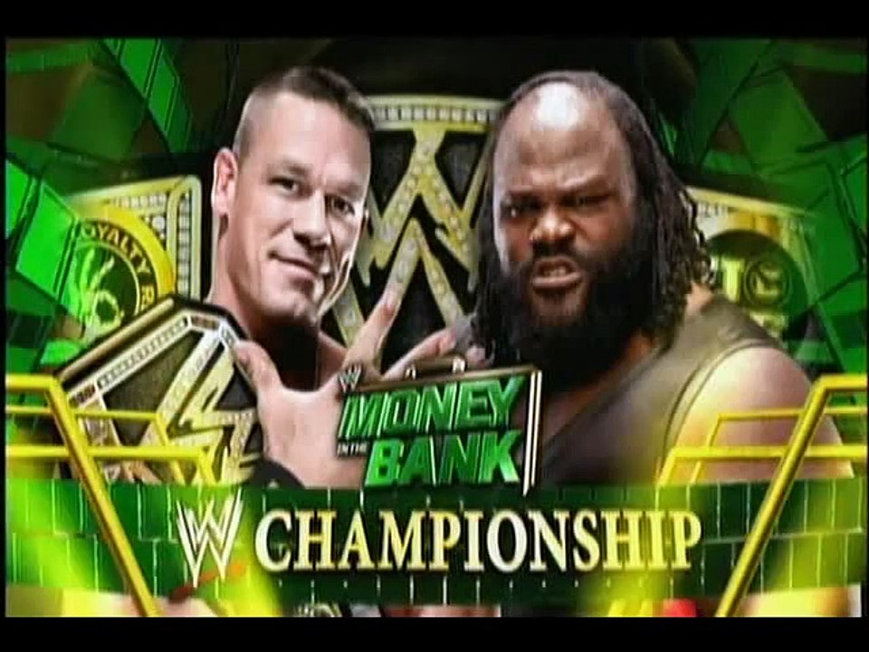 wwe john cena vs mark henry