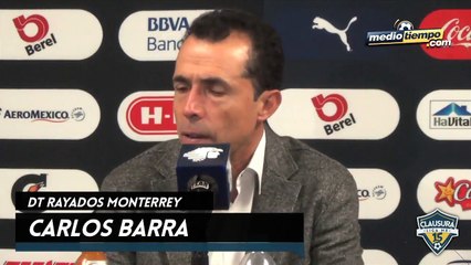 Rayados, muy cerca del nivel óptimo: Barra