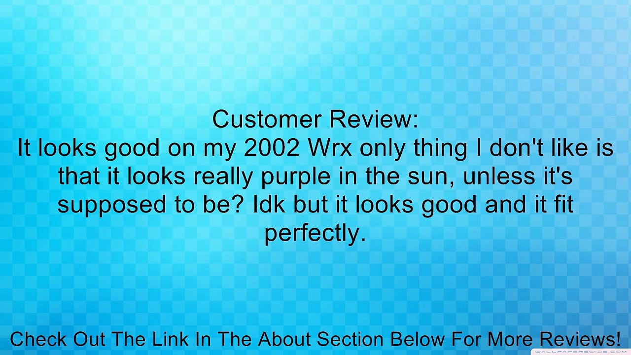 93-08 Subaru Impreza & 02-05 Impreza W/ Sport Mesh Grill BLUe "I" Emblem OEM NEW Review