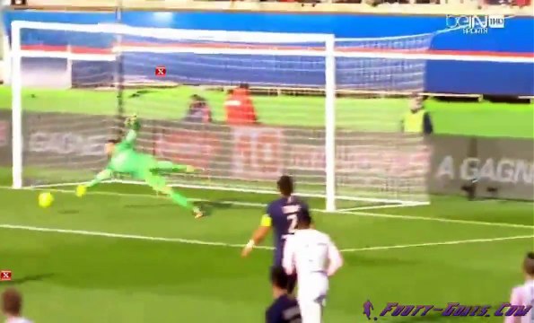 Cédric Barbosa Goal - PSG 0-1 Evian TG (Ligue 1) 2015