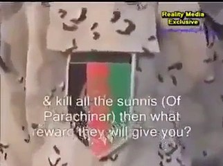 پاڑا چنار میں مقامی لوگوں نے افغان فوج کے دو دہشتگردوں کو پکڑ لیا