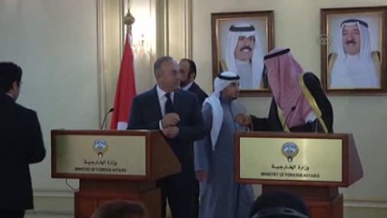 Çavuşoğlu - Al Khalid Basın Toplantısı (1)