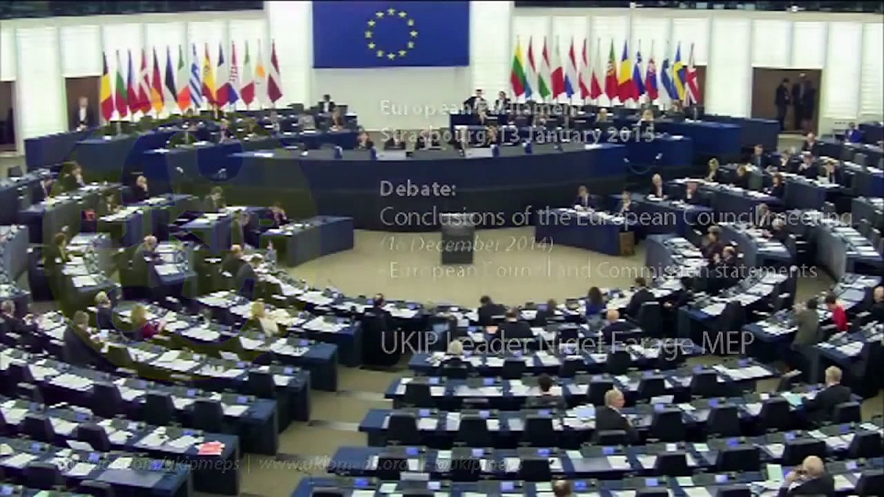 Nigel Farage masakruje Donalda Tuska NAPISY PL - 13.01.2015