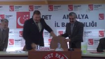 Saadet Partisi Genel Başkan Yardımcısı Tokar: 