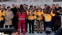 Başbakan Davutoğlu Sağlık Bakanlığı Ambulans Dağıtım Töreni ile Tekirdağ Ağız ve Diş Sağlığı...