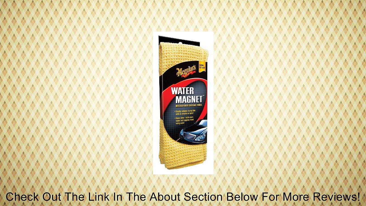 Meguiar's X2000 Water Magnet Microfiber Drying Towel Review