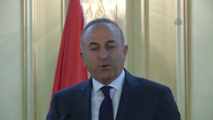 Çavuşoğlu - Al Khalid Basın Toplantısı (2)