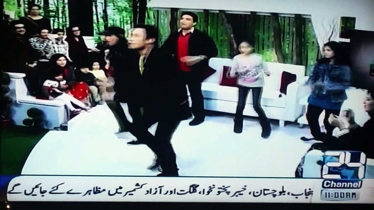 Channel 24 TV Cumbia-Reggeaton by Zumba star Nasrullah Michel Ansari & Reshma Tabbasum
