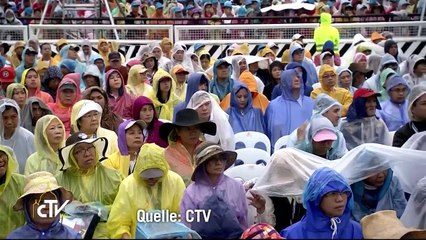 Papst hält Weltrekord-Messe in Manila