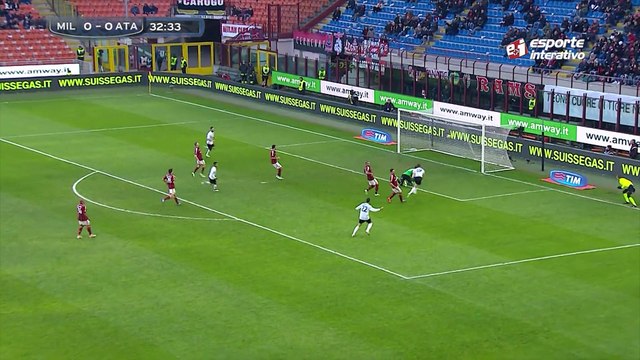 Maxi Moralez dá lindo passe e Geman Denis fuzila Milan pelo Campeonato Italiano